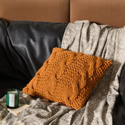 chunky knit throw pillow, view 10 - MRSLM