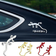 reflective gecko lizard car decal, view 12 - MRSLM