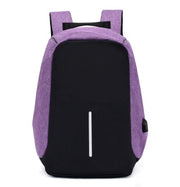 custom Oxford cloth backpack, view 3 - MRSLM