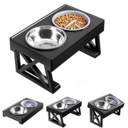 adjustable elevated dog bowl stand - MRSLM