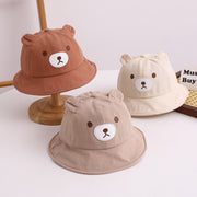 kids bear bucket hat, view 6 - MRSLM