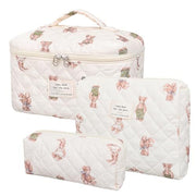 floral home storage cosmetic bag, view 7 - MRSLM
