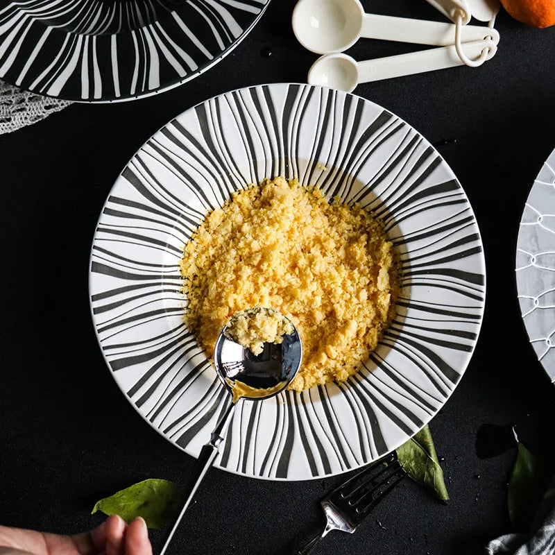 Ceramic deep plates for pasta, soup and salad, view 8 - MRSLM