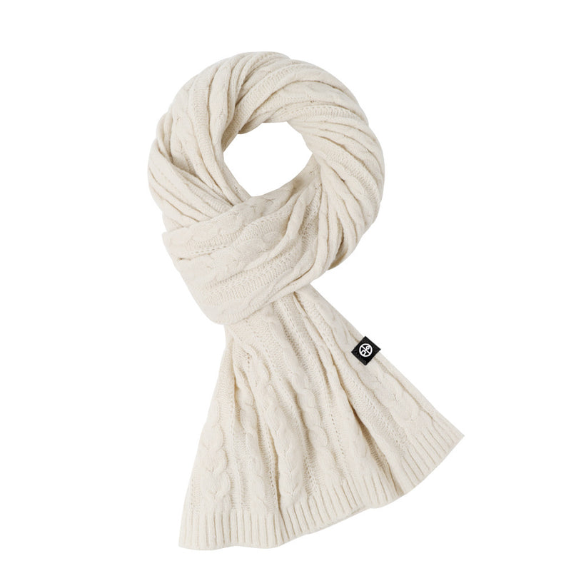 Women's long knit winter scarf, view 14 - MRSLM