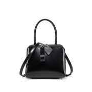 mini genuine leather crossbody bag, view 3 - MRSLM