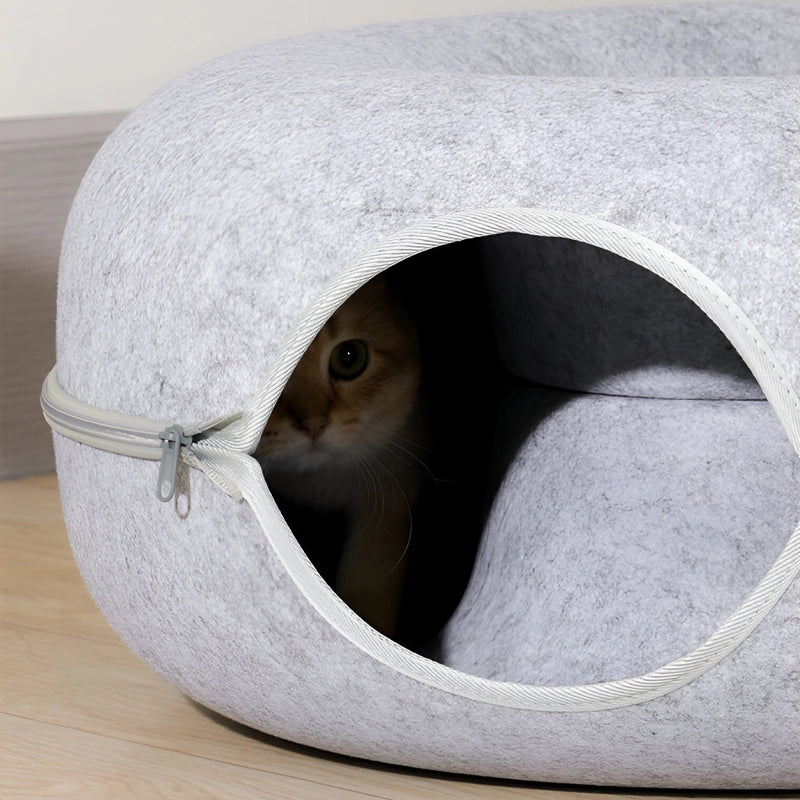 Donut cat bed and tunnel, view 12 - MRSLM