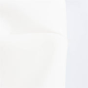 white sleeveless short frill dress, view 4 - MRSLM