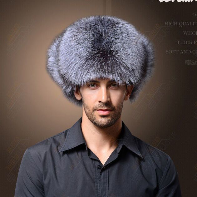 mens winter ushanka hat earmuffs, view 7 - MRSLM
