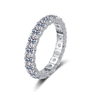 inlaid moss stone silver-plated ring, view 4 - MRSLM