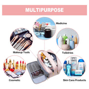 Large waterproof travel cosmetic bag, view 6 - MRSLM