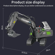excavator truck dump bulldozer RC toy, view 9 - MRSLM