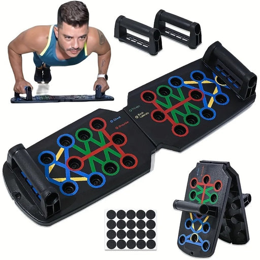 foldable multifunctional push-up board set - MRSLM