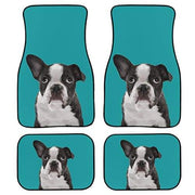 Red rose printed all-weather car floor mats, view 9 - MRSLM