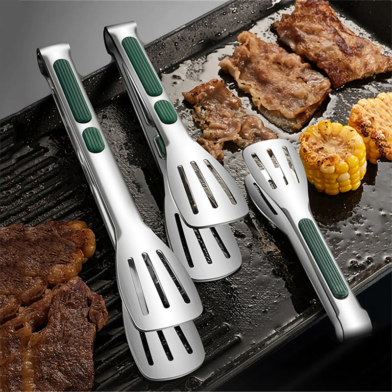 stainless steel BBQ tongs, view 5 - MRSLM