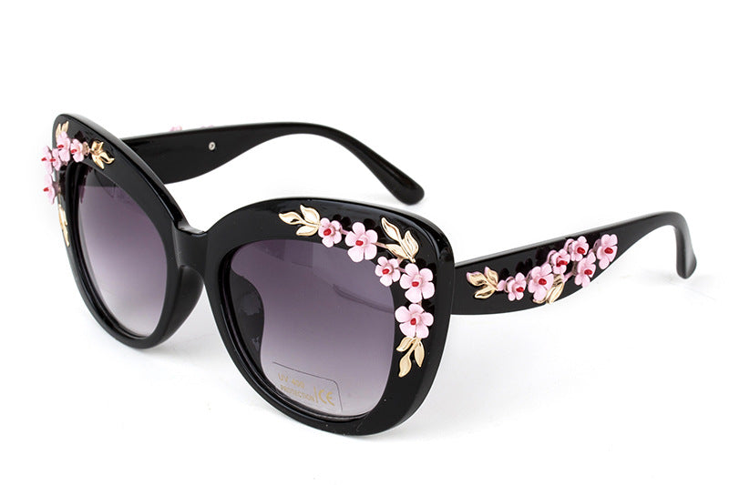 women's flower sunglasses, view 7 - MRSLM