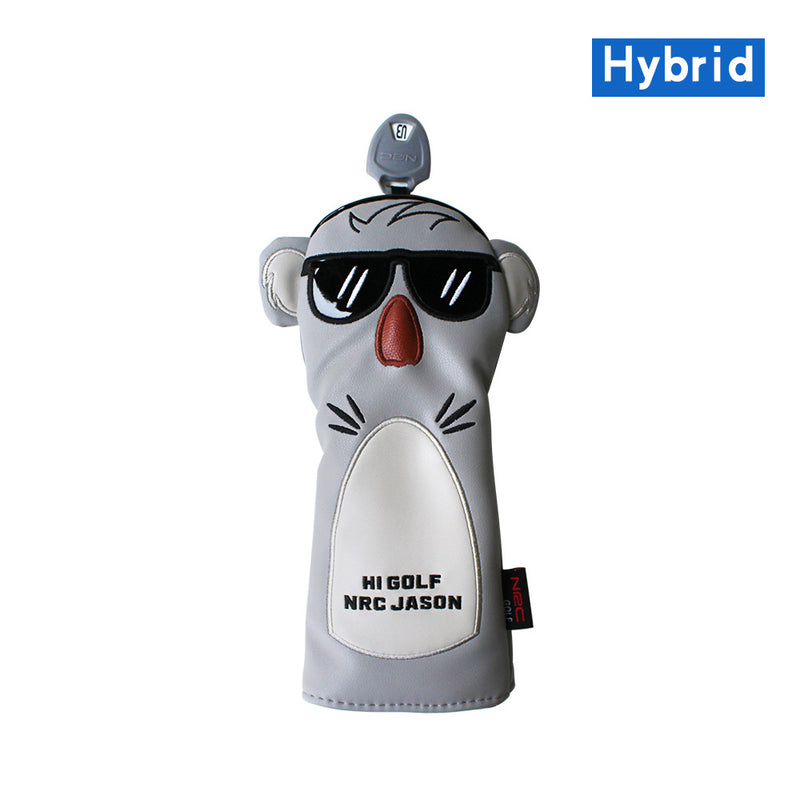 koala golf club head cover, view 4 - MRSLM