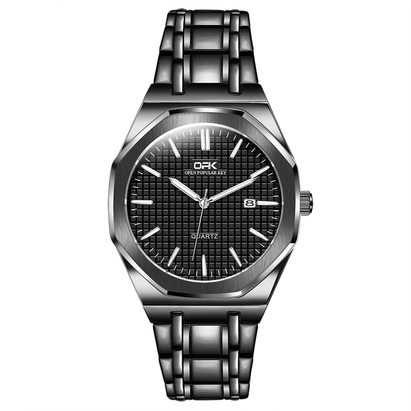Men's business quartz watch, view 4 - MRSLM