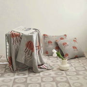 kawaii jellyfish cotton knitted blanket, view 6 - MRSLM