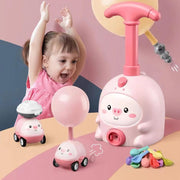 balloon-powered launcher and car set, view 6 - MRSLM