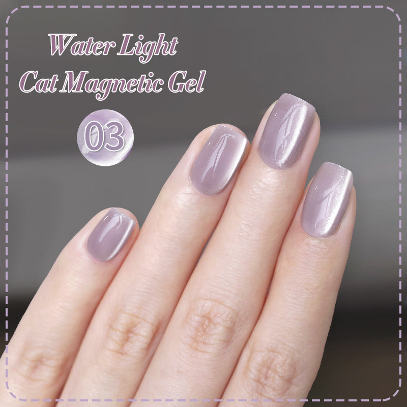 sparkling glass bead cat magnetic gel nail polish, view 7 - MRSLM