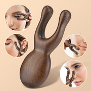sandalwood gua sha massager, view 3 - MRSLM
