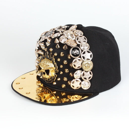 skull rivet baseball cap - MRSLM