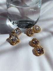 retro gem earrings - MRSLM