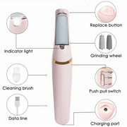 electric foot grinder callus remover, view 6 - MRSLM