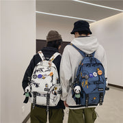 Large graffiti print backpack - MRSLM