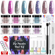 nail dip powder tool set, view 2 - MRSLM