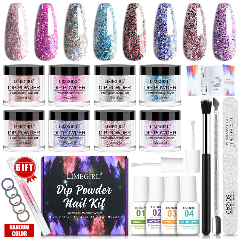 nail dip powder tool set, view 2 - MRSLM