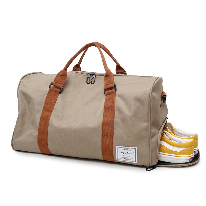 women's gym and travel duffel bag, view 7 - MRSLM
