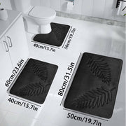 quick-dry memory foam bath mat set, view 2 - MRSLM