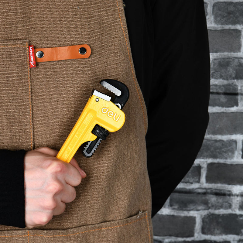 8-inch adjustable pipe wrench, view 7 - MRSLM