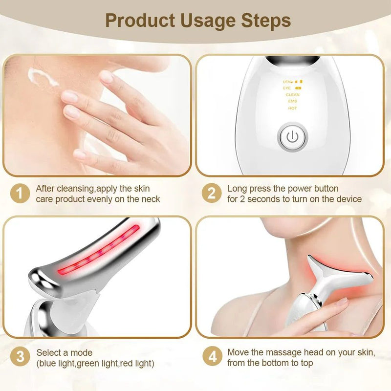 EMS Neck & Face Lifting Massager