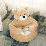 Ultra soft semi-enclosed pet bed, view 6 - MRSLM