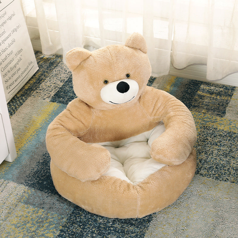 Ultra soft semi-enclosed pet bed, view 6 - MRSLM