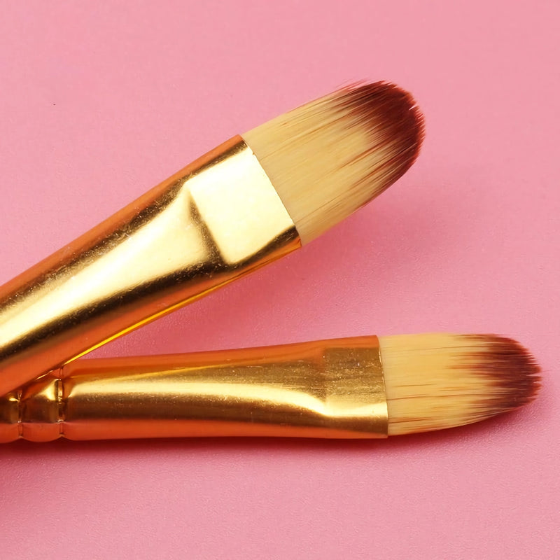 5-piece acrylic and oil paint brush set, view 3 - MRSLM