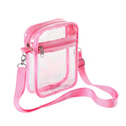 women's clear pvc shoulder bag, view 5 - MRSLM