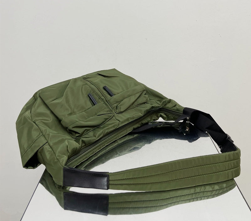 nylon crossbody bag, view 2 - MRSLM