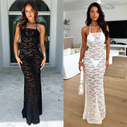 lace tube top dress - MRSLM