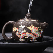 chinese style kung fu color changing teapot, view 3 - MRSLM