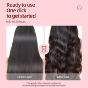 2-in-1 automatic hair curler and straightener, view 4 - MRSLM