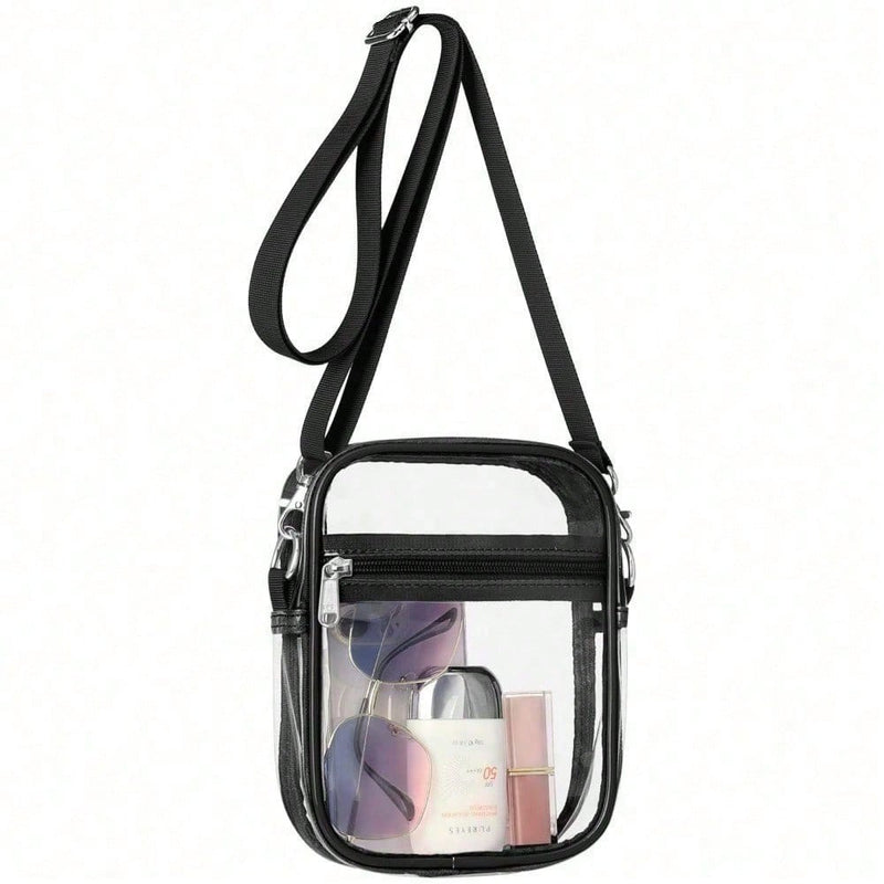 clear crossbody bag, view 3 - MRSLM