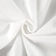white cotton lantern sleeve top and shorts set, view 6 - MRSLM