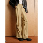 high waist women's cargo trousers, view 4 - MRSLM