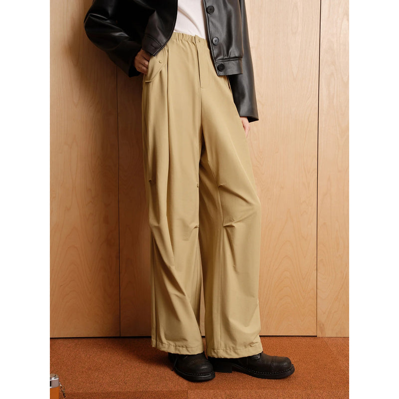 high waist women's cargo trousers, view 4 - MRSLM