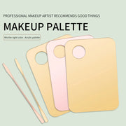 Acrylic makeup palette with spatula, view 4 - MRSLM