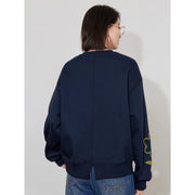 women's floral round neck pullover, view 11 - MRSLM
