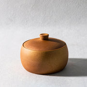 household ceramic bowl with lid, view 7 - MRSLM
